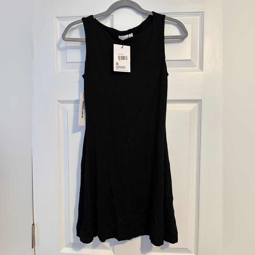 NWT PRINCESS POLLY KARREEY MINI DRESS BLACK SIZE 6